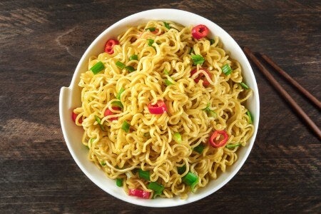 Instant Noodles in Packs Are Good to Cook at Home 