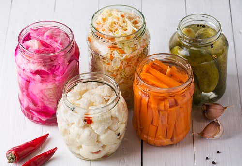 Probiotics in Pickles Help Improve Digestion
