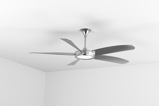 Standard Ceiling Fans Have a Simple Design