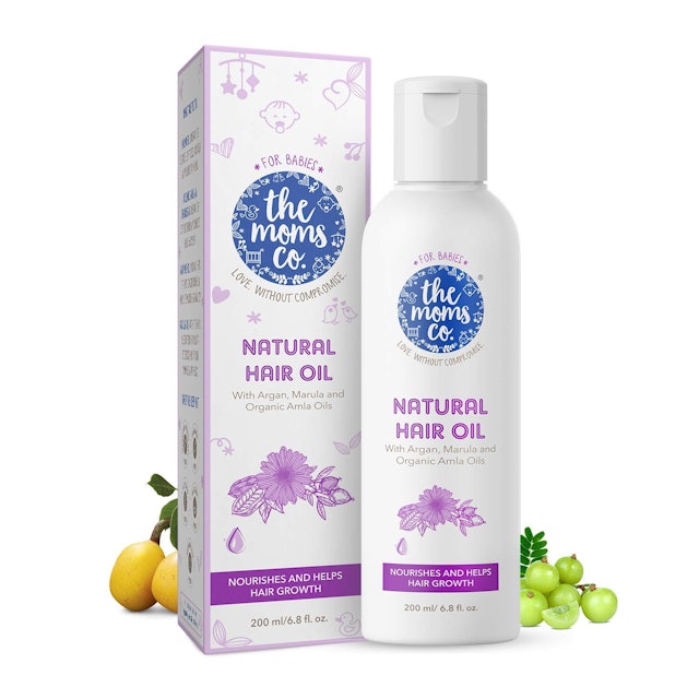 The Moms Co. Natural Baby Hair Oil 1