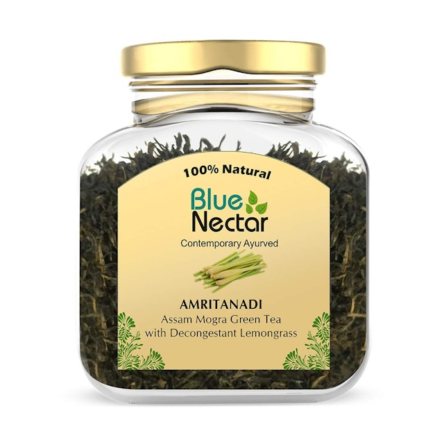 Blue Nectar  Amritanadi Assam Green Tea 1
