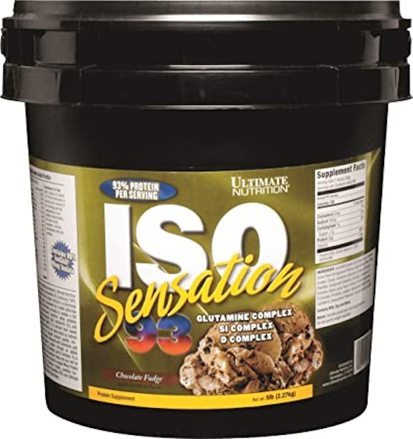 Ultimate Nutrition  ISO Sensation 93 Whey Isolate Protein Powder 1