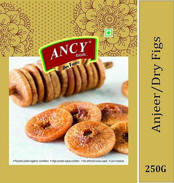 Ancy  Dried Afghani Anjeer, 250g 1