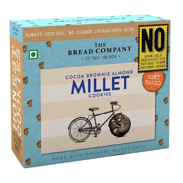The Bread Company Cocoa Brownie Almond Millet Cookies 1