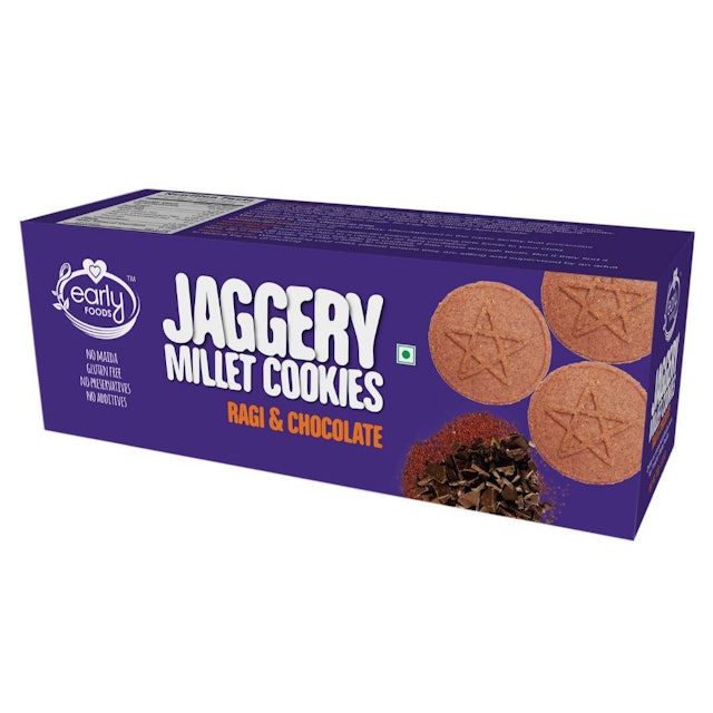 early FOODS Jaggery Millet Cookies  1