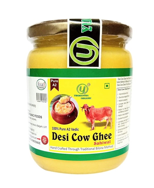 Yugmantra Organic Desi Sahiwal Cow's Ghee 1