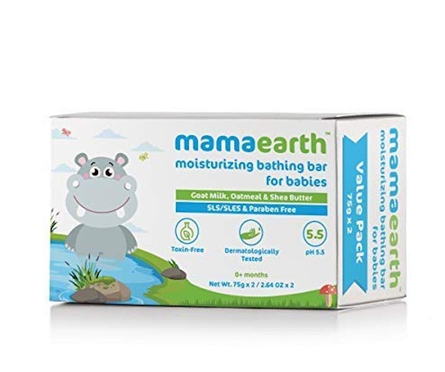 Mamaearth Moisturizing Baby Bathing Soap Bar 1