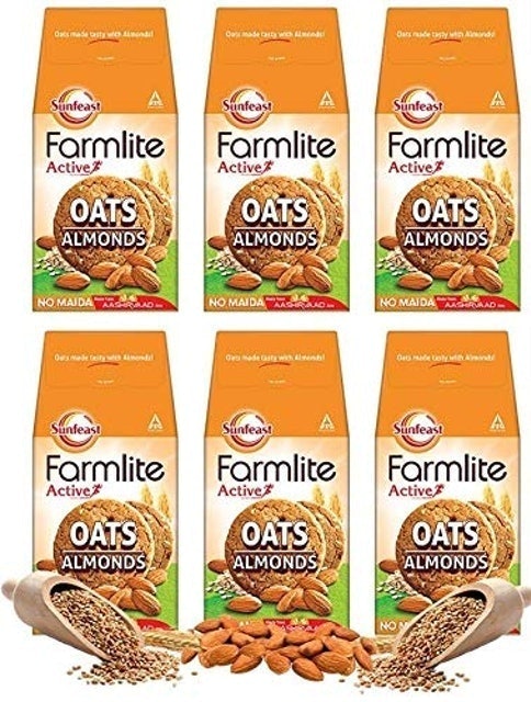 Sunfeast Farmlite Oats Biscuits 1