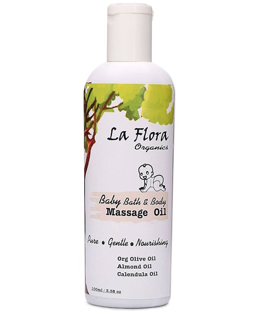 La Flora Organics Baby's Bath and Body Massage Oil 1