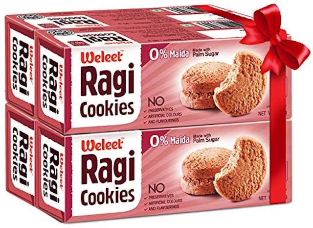 Weleet 100 % Natural Ragi Cookies 1