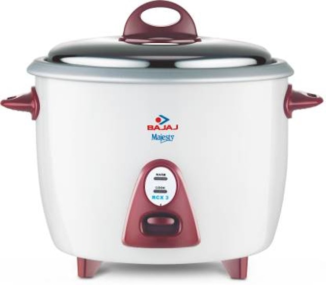 Bajaj Majesty New RCX 3 Electric Rice Cooker  (1.5 L, White) 1