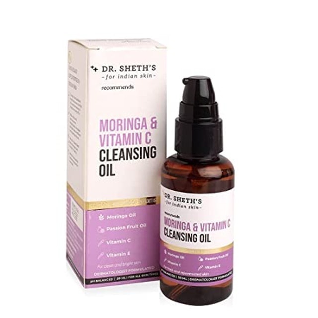 Dr. Sheth's Moringa & Vitamin C Cleansing Oil, 50ml 1