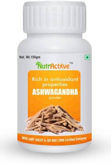 NutrActive  Ashwagandha Root Powder, 150G 1