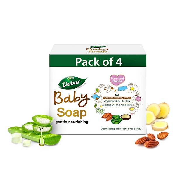 Dabur Baby Soap: For Baby's Sensitive Skin with No Harmful Chemicals 1