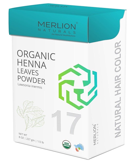 MERLION NATURALS  Organic Henna Leaves Powder 1