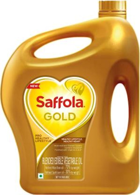 Saffola  Gold Pro Healthy Lifestyle Blended Oil Can  1