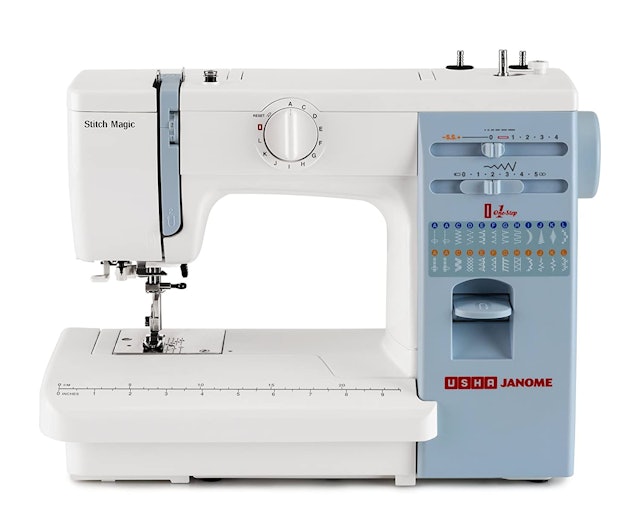 Usha Janome Automatic Stitch Magic 60-Watt Sewing Machine 1