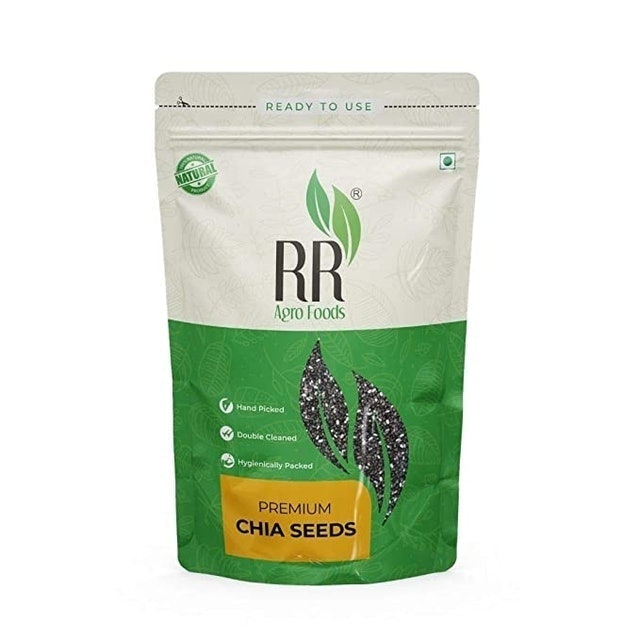 R R AGRO FOODS Organic Premium Chia Seeds, 1kg 1