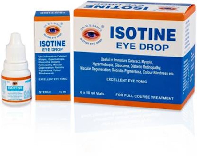 Dr. M.S. Basu's Isotine Eye Drop 1