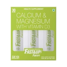 10 Best Calcium Supplements in India 2021 (Fast&Up Fortify, Carbamide Forte, and more) 3