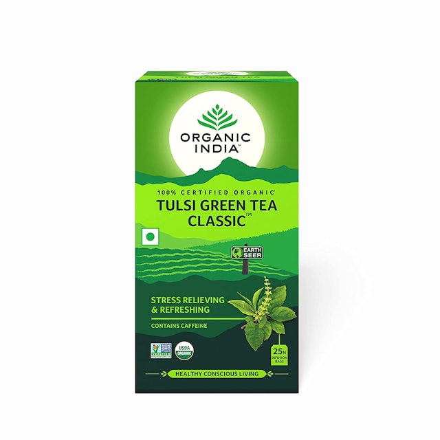 ORGANIC INDIA Tulsi Green Tea Classic 1