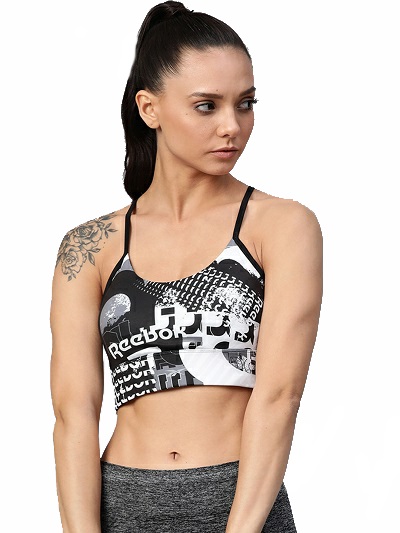 brassiere reebok noir