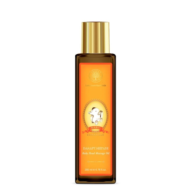 Forest Essentials Dasapushpadi Baby Head Massage Oil 1