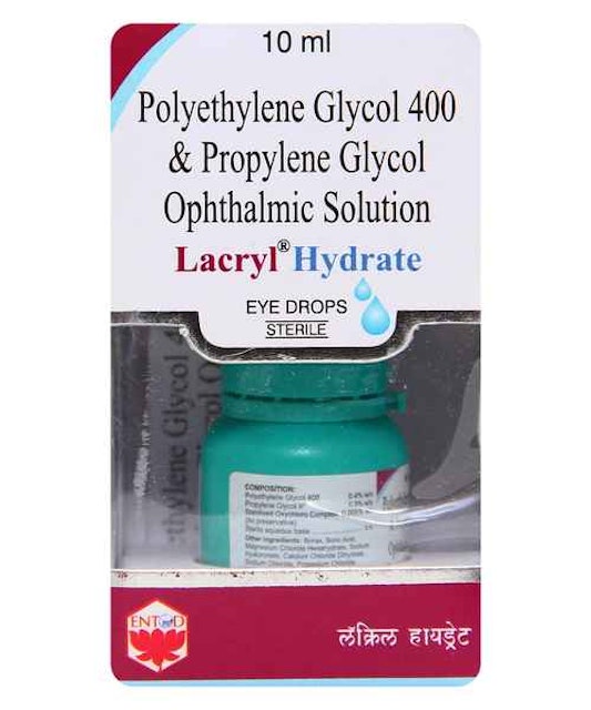 Entod Pharmaceuticals Pvt Ltd Lacryl Hydrate Eye Drop 1