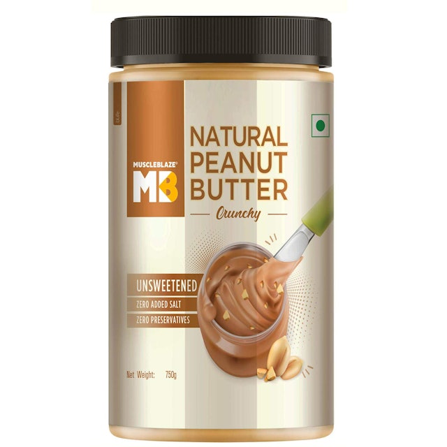 MuscleBlaze Natural Peanut Butter 1