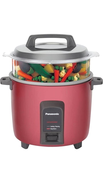 Panasonic SR-Y18FHS(E) 4.4-Litre Automatic Rice Cooker (Red) 1