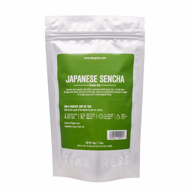 TEAXPRESS Japanese Sencha Green Tea 1