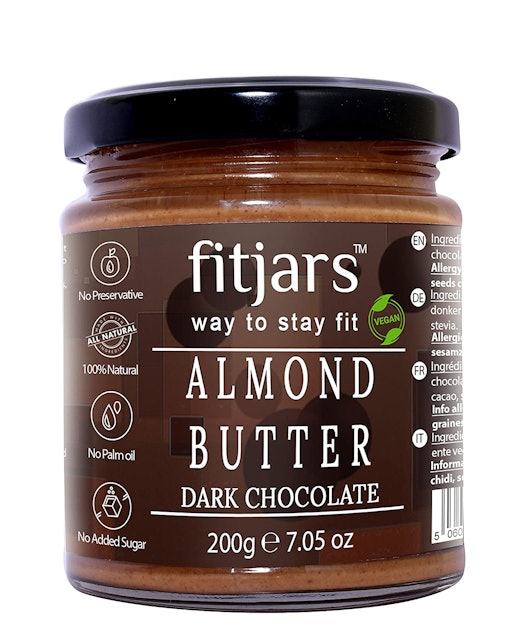 FITJARS Almond Butter With Dark Chocolate 1