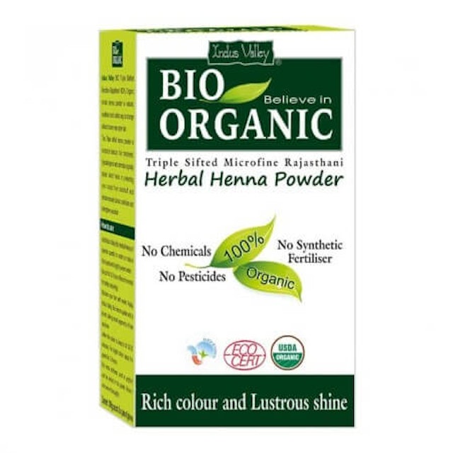 Indus Valley  Bio Organic Herbal Henna Powder 1