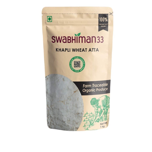 Swabhiman33 Khapli Wheat Atta  1