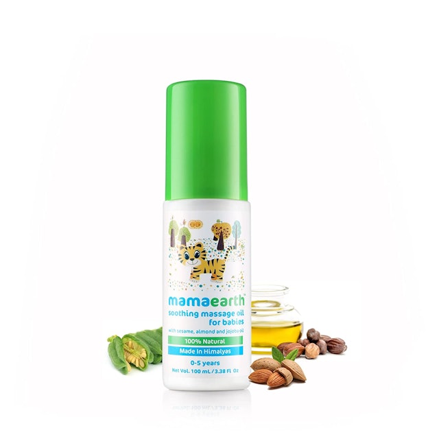 Mamaearth Soothing Massage Oil for Babies 1