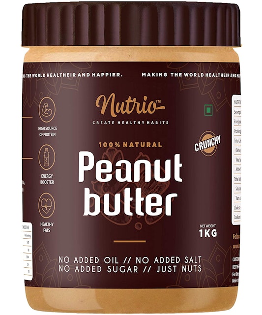 Nutrio 100% Natural Peanut Butter 1