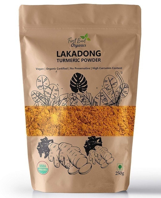 ‎First Bud Organics Lakadong Turmeric Powder, 250g 1